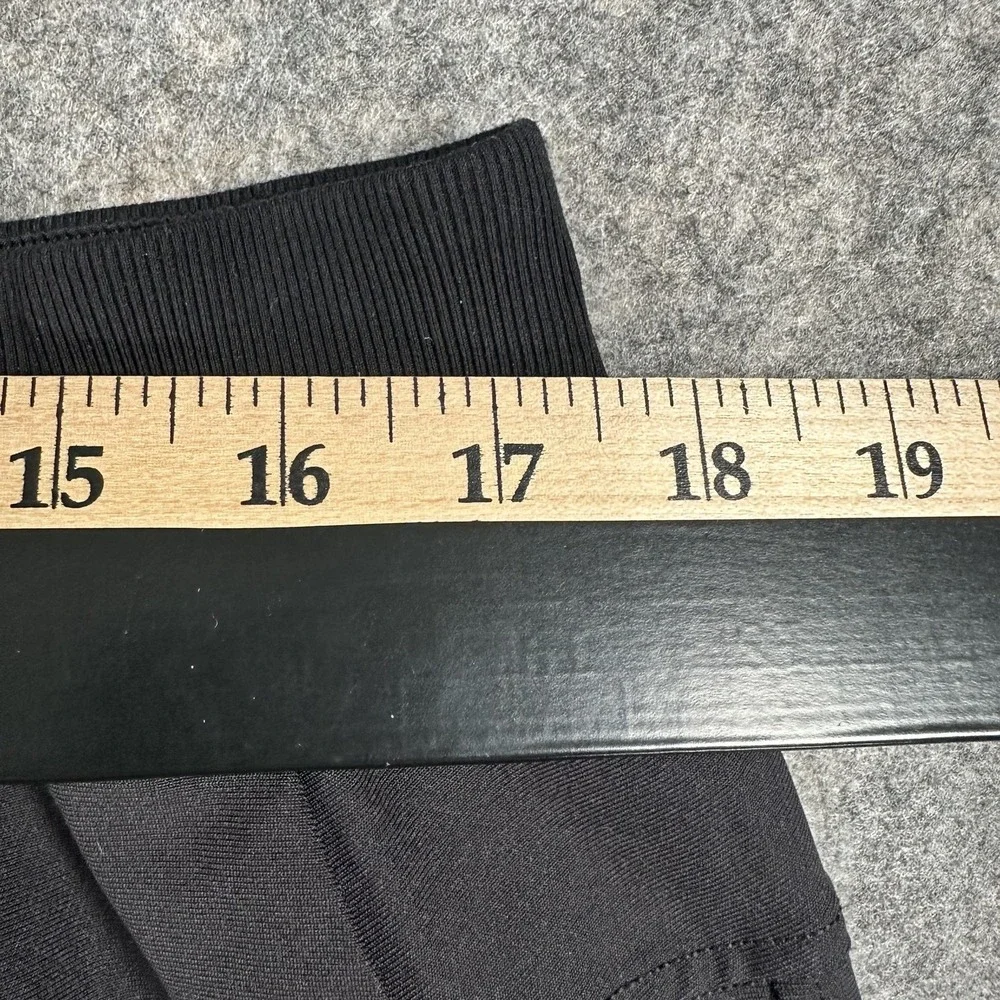 Lululemon Pants Mens 2XL Black Woven ABC Jogger Zip Pocket Ribbed Cuffs Athletic - Picture 4 of 13